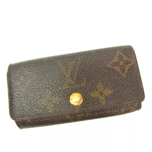 Louis Vuitton Key holder Monogram Brown Woman unisex Authentic Used - Picture 1 of 6